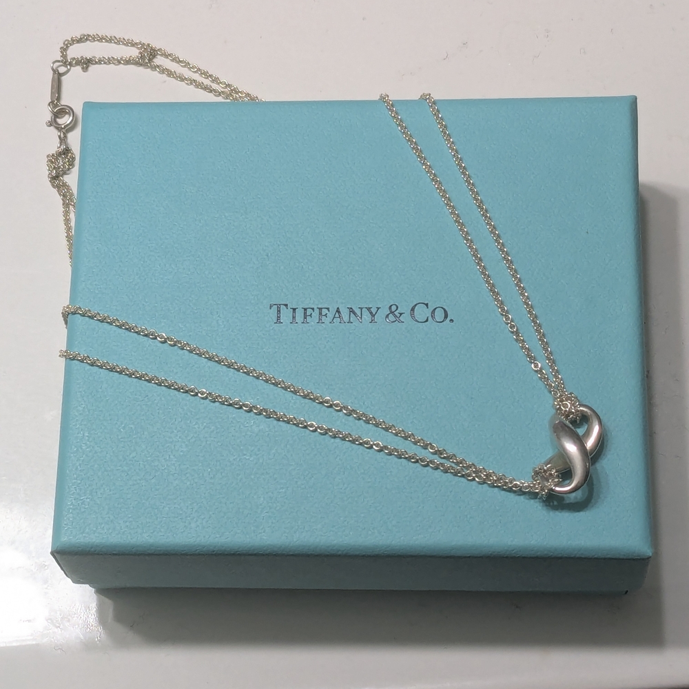 Tiffany & Co. Silver Infinity Necklace